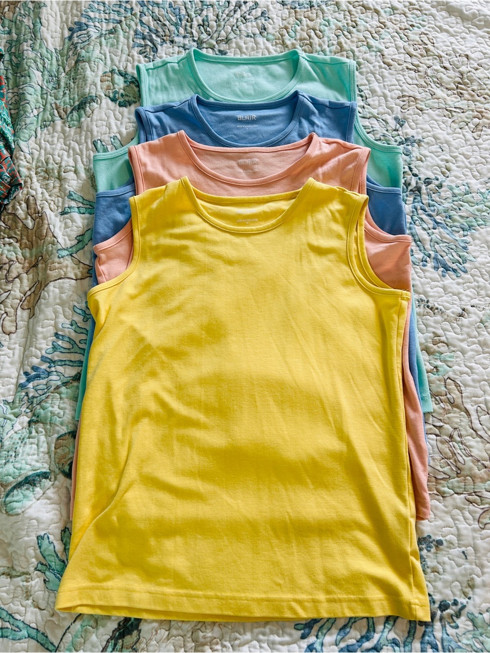 Blair tank tops-set of 4